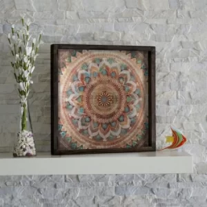 Image of KZM249 Multicolor Decorative Framed MDF Painting