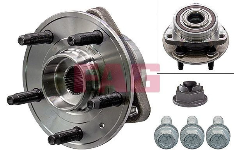 Image of Wheel bearing kit FAG 713 6452 00