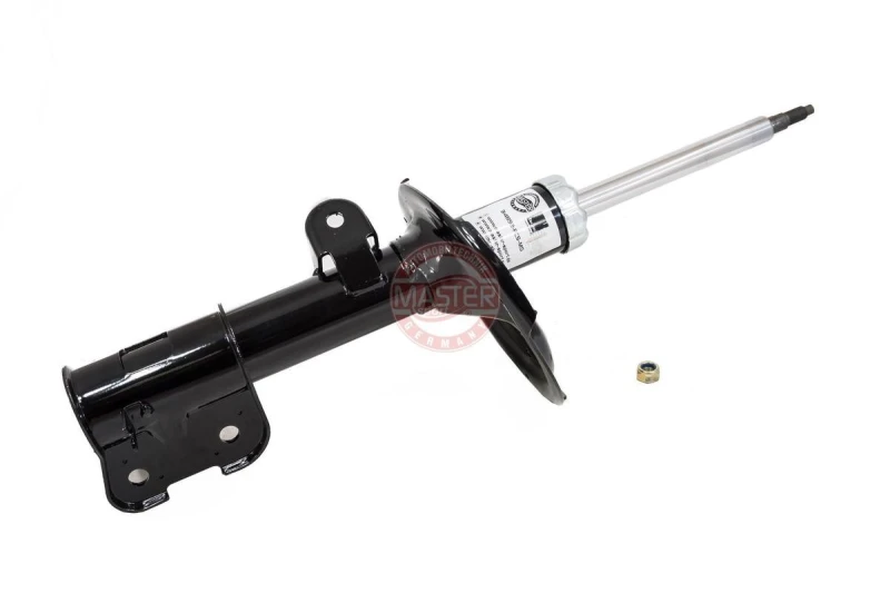 Image of MASTER-SPORT 314892-PCS-MS Shock absorber Front Axle Left, Gas Pressure, Twin-Tube, Suspension Strut, Top pin Shock Absorber (854)
