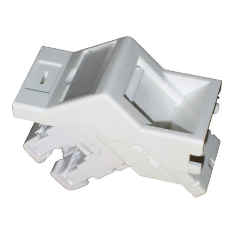 Image of Cablenet Cablenet Cat6 UTP Angled Module 25mm x 50mm White 72-3700