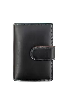 Image of 'London' Leather Dual Flap Purse