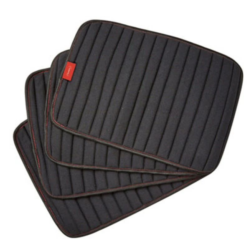 Image of Weatherbeeta Therapy-Tec Channel Quilt Horse Leg pads (Pack of 4) Black