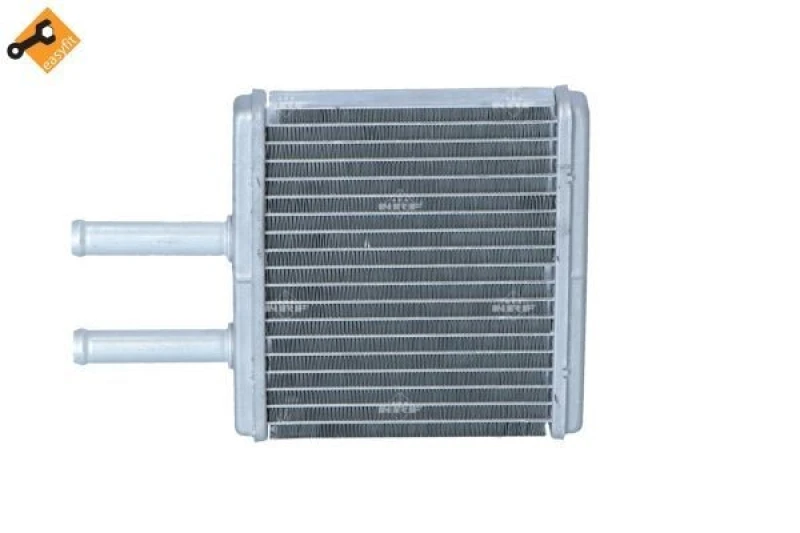 Image of NRF 54269 Heat Exchanger EASY FIT with fastening/mounting material Aluminium Heat Exchanger,interior heating (467)