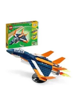 image of Lego Supersonic Jet & Boat Set 31126