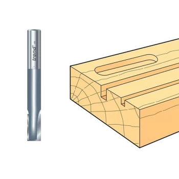 Image of Trend Two Flute Pocket Router Cutter 6.3mm 19mm 1/4"