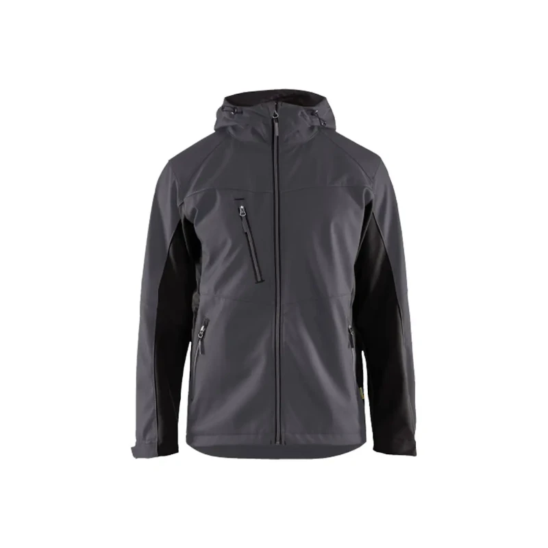 Image of Blaklader Softshell Polo shirt Blaklader Gris Male M