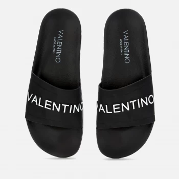 image of Valentino Shoes Mens Slide Sandals - Black - UK 10