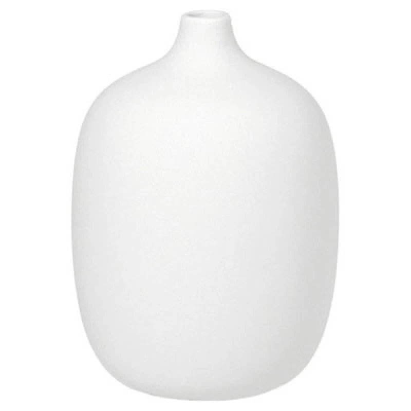 Image of Blomus Ceola Ceramic Vase 19Cm - White