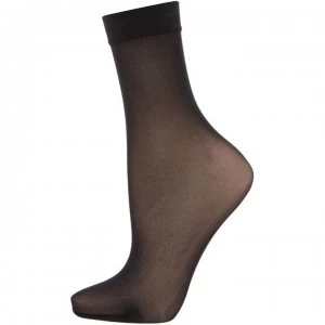 image of Wolford Individual 10 denier socks - Black