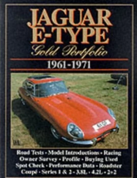 Image of Jaguar E Type Gold Portfolio 1961-71. by R.M. Clarke Book