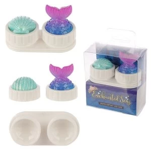 Image of Mermaid Design Handy Contact Lens Case