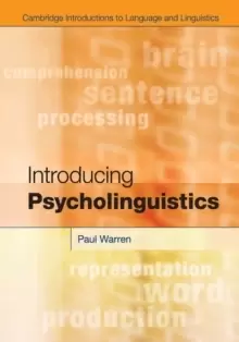 Image of Introducing Psycholinguistics
