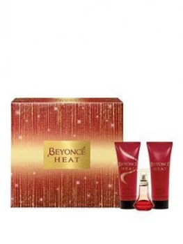 Image of Beyonce Heat Gift Set 30ml Eau de Parfum + 75ml Body Lotion + 75ml Shower Gel