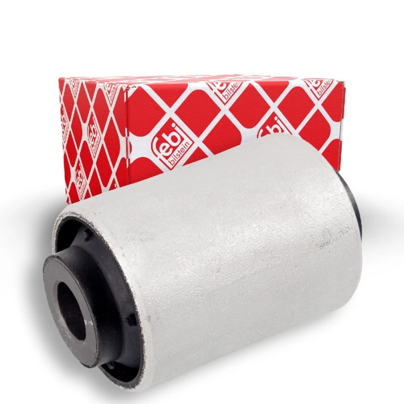 Image of FEBI BILSTEIN 40165 Arm Bushes Front Axle Right, Rubber-Metal Mount Elastomer Control Arm-/Trailing Arm Bush (251)