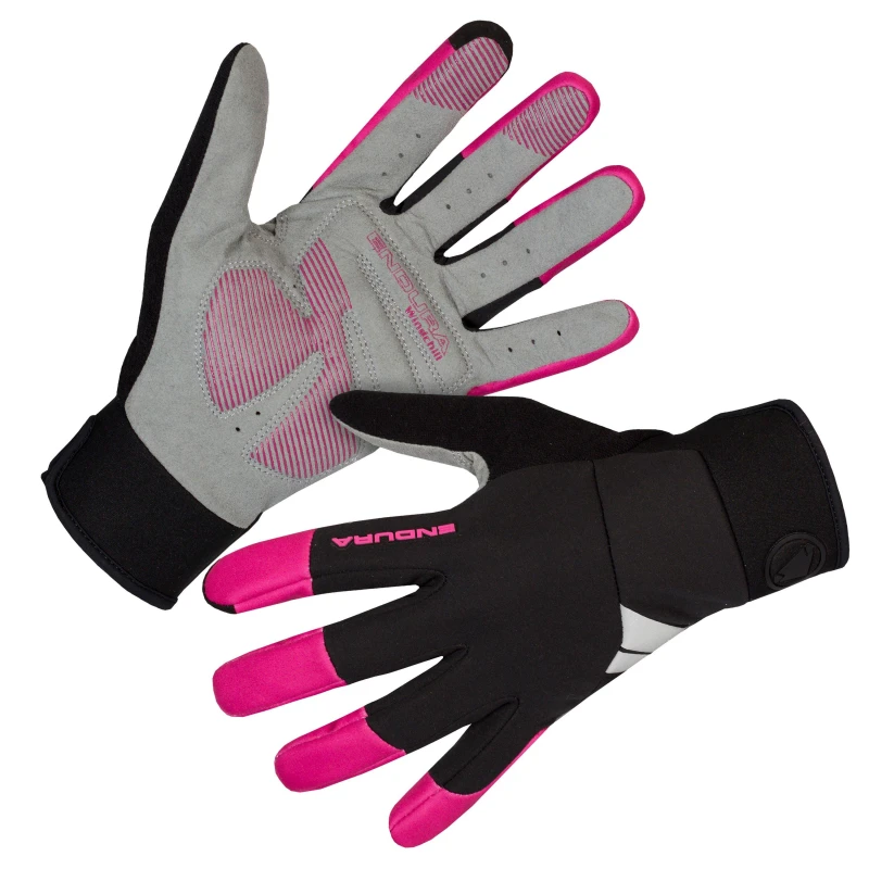 Image of Endura Womens Windchill Glove Black Pink female L