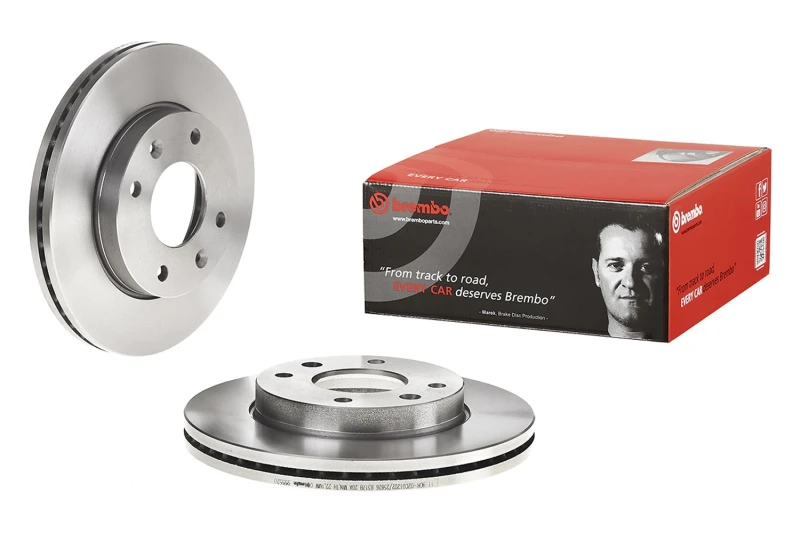 Image of BREMBO Brake disc BREMBO 09.9555.20