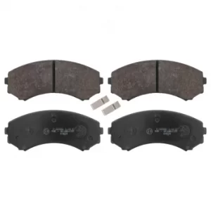 Image of Brake Pad set ADC44261 by Blue Print Front Axle