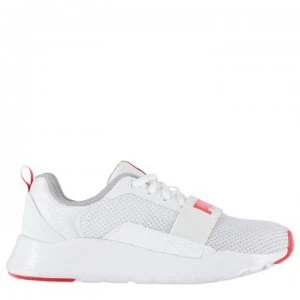 Puma Wired Child Boys Trainers - White/Red