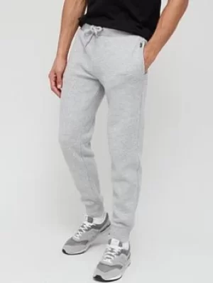 Image of Superdry Orange Label Classic Jogger, Grey Marl Size XL Men
