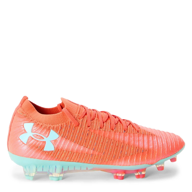 Image of Under Armour Kids Firm Ground Football Boots Orange male 5.5 (38.5)