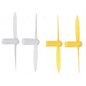 Image of Hubsan Q4 Nano Quadcopter Propellors (4) Yellow/White