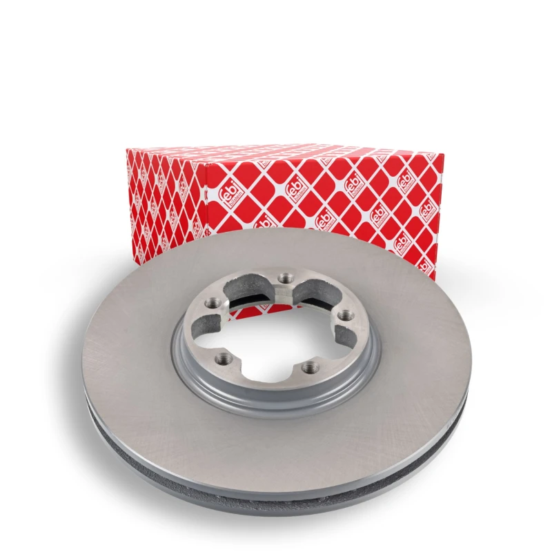 Image of FEBI BILSTEIN 19514 Brake disc Front Axle, internally vented, Coated Brake Disc (82)