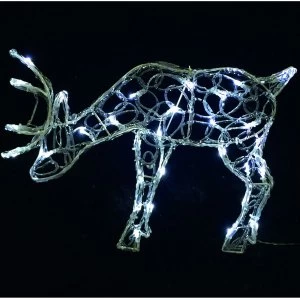 Image of Premier LED Grazing Reindeer - 50cm