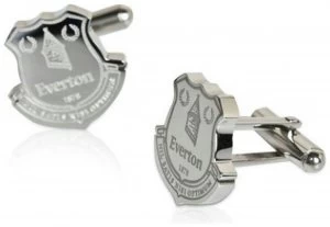 Image of Stainless Steel Everton Crest Cufflinks