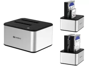 Image of Sandberg USB 3.0 Hard Disk Cloner