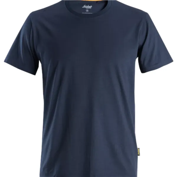 Image of Snickers AllroundWork T-Shirt Organic Cotton - Navy - XXXL