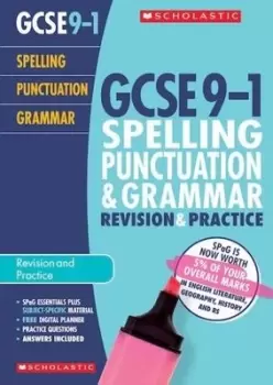 Image of Spelling, punctuation and grammar revision and practice book for all boards - Annabel Wall - Paperback - Used