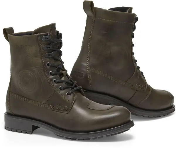 Image of REV'IT! Portland Olive Green Black Motorcycle Shoes Size 47