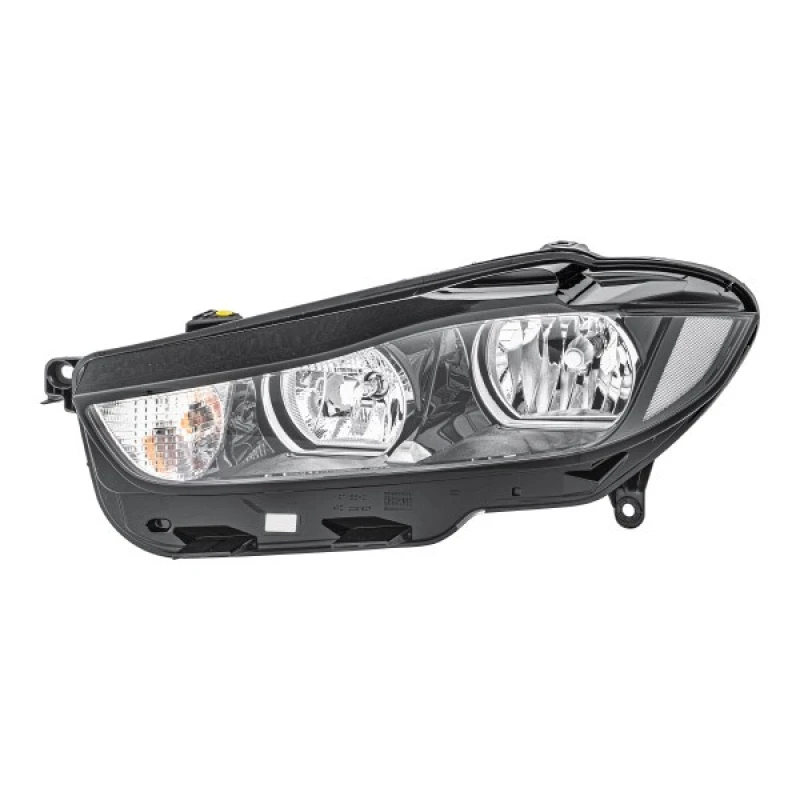 Image of HELLA 1EH 011 811-111 Headlights LED, Left, with motor for headlamp levelling, Halogen Headlight (259)