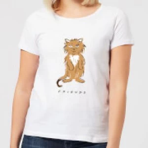 Image of Friends Smelly Cat Womens T-Shirt - White - 3XL