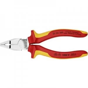 Image of Knipex 01 06 160 VDE Comb pliers 160 mm DIN EN 60900, DIN ISO 5746