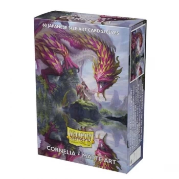 Image of Dragon Shield ART Cornelia Matte Japanese Size Card Sleeves - 60 Sleeves