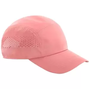 Image of Beechfield Unisex Adult Technical Running Baseball Cap (One Size) (Salmon Pink)