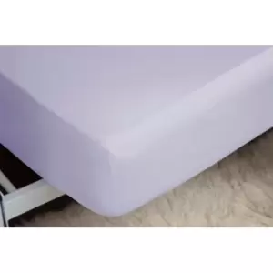 Image of Easy Care Fitted Sheet Double Heather