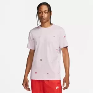 Image of Nike Logo T-Shirt Mens - Pink