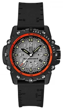 image of Luminox Commando Frogman 3300 Series 46mm Black Rubber Watch