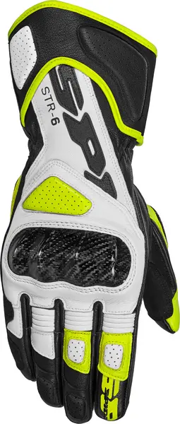 Image of Spidi Str-6 Black Fluorescente Yellow XL