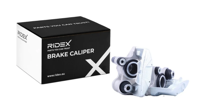 Image of RIDEX 78B1768 Brake caliper Front Axle, without holder Aluminium Brake Caliper (78)