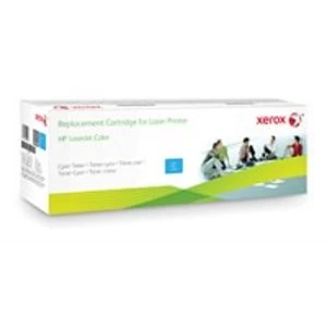 Image of Xerox HP 201A Cyan Laser Toner Ink Cartridge