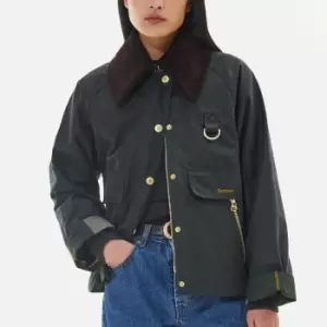 Image of Barbour Cotton Wax Jacket - UK 14