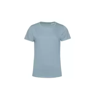 Image of B&C Womens/Ladies E150 Organic Short-Sleeved T-Shirt (L) (Duck Egg Blue)