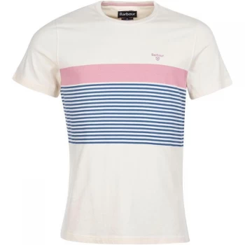 Image of Barbour Braeside T-Shirt - White WH52