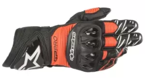 image of Alpinestars GP Pro R3 Black Red Fluo L