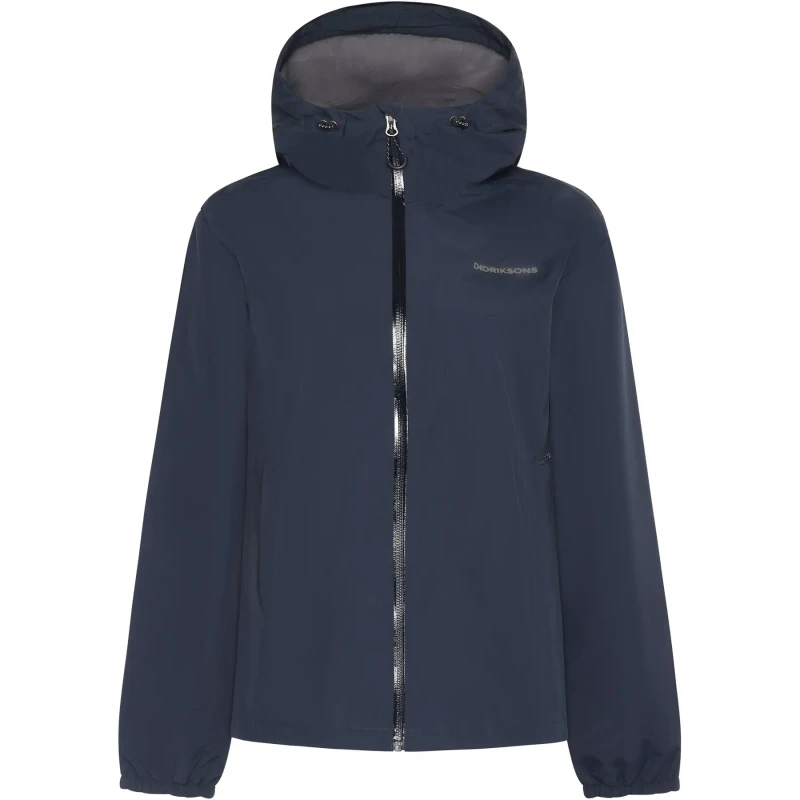 Image of Womens waterproof jacket Didriksons Varja Bleu Female 40
