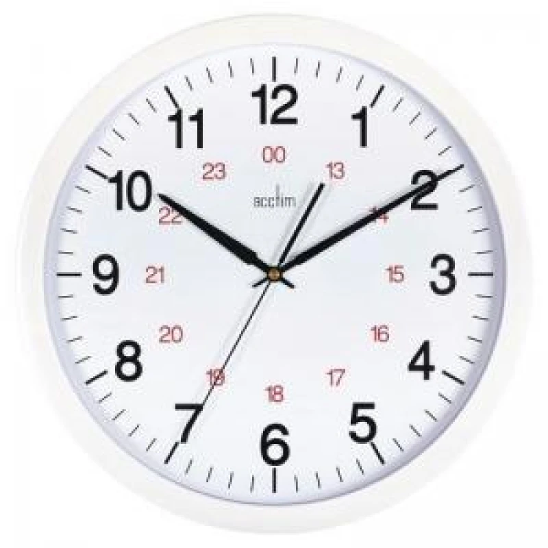 Image of ESE Direct 24 Hour Wall Clock 390173 Clocks