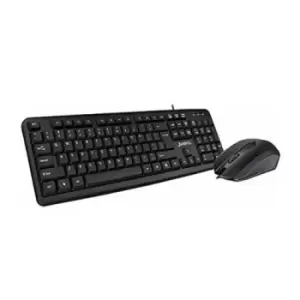 image of Jedel G11 Wired Keyboard and Mouse Desktop Kit USB